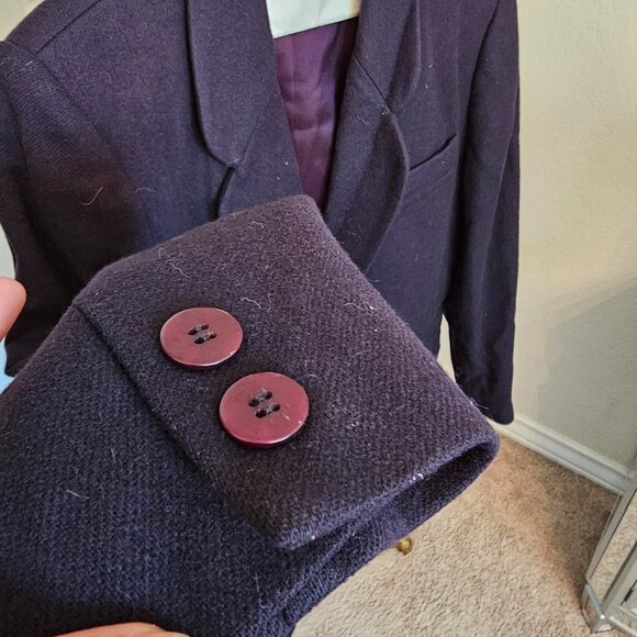 Vintage Jessica Tierney Dark Blue Blazer - Picture 2 of 5